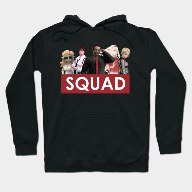 Swery Squad Hoodie by red-leaf